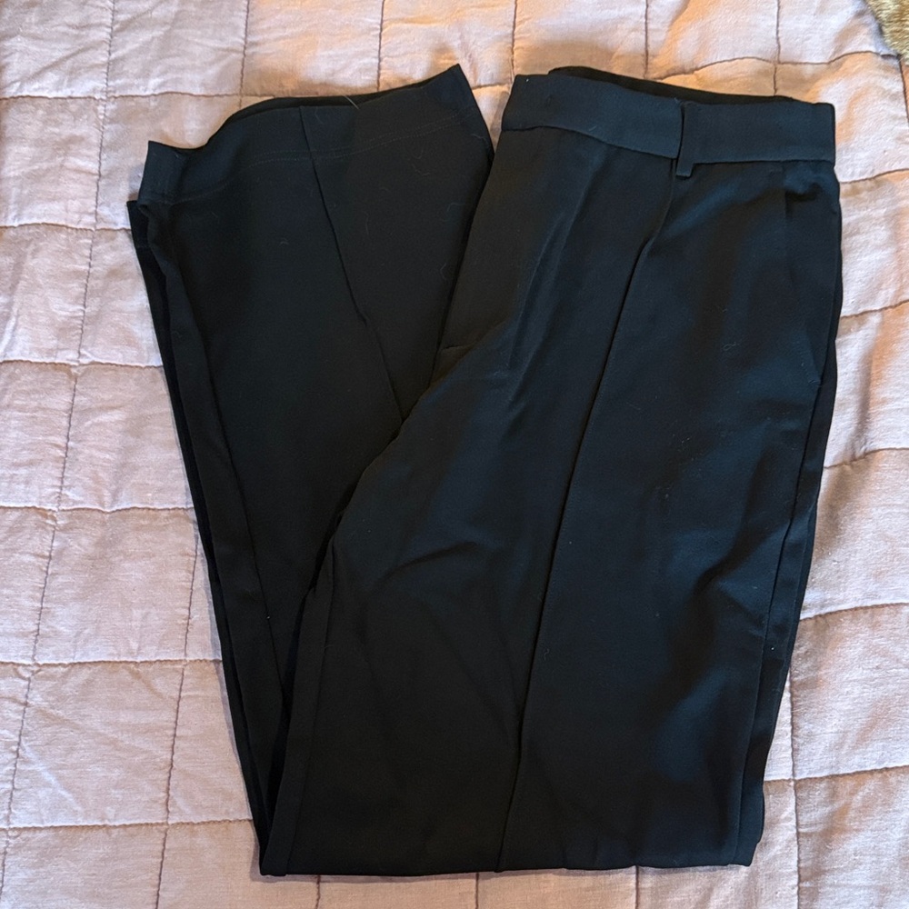 HALARA High Waisted Side Pocket Straight Leg Work Suit Pants